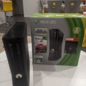 Xbox 360 Black Console with 250GB Storage